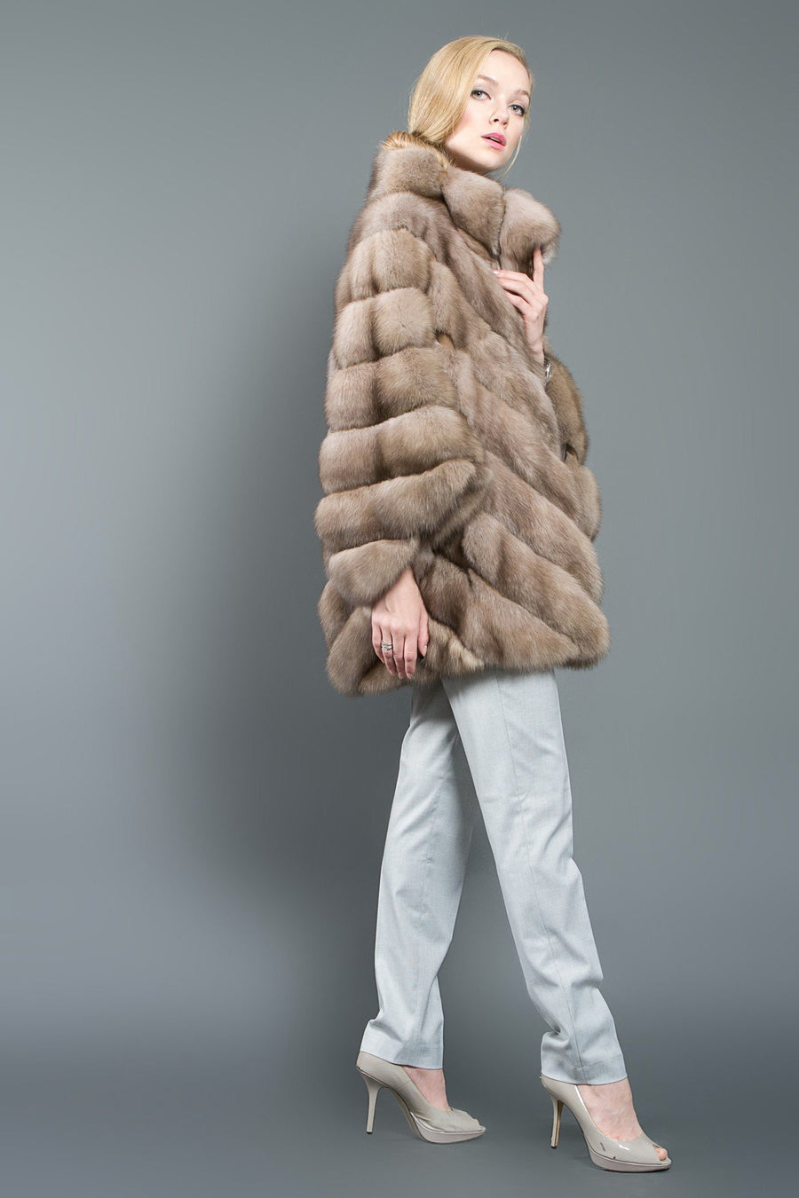 Russian Sable Fur Poncho luxury