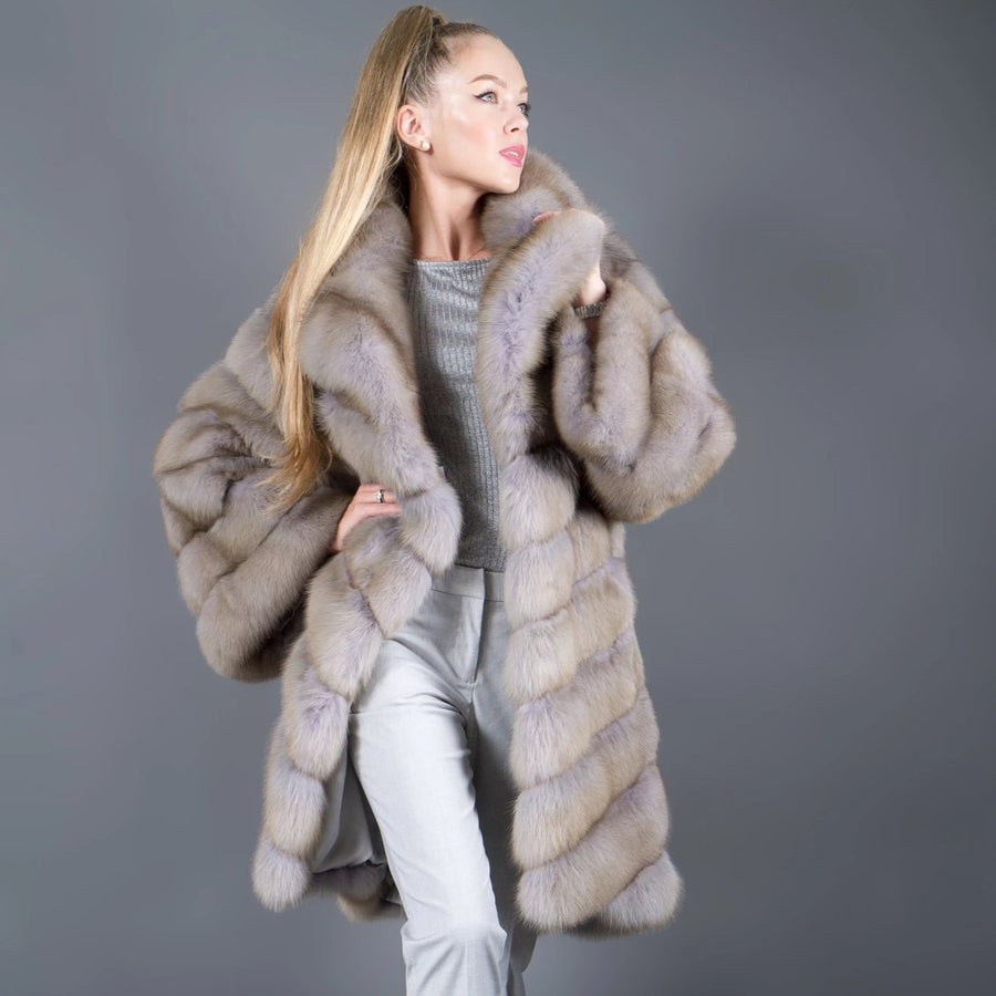 Russian Sable Fur Coat Lavanda couture