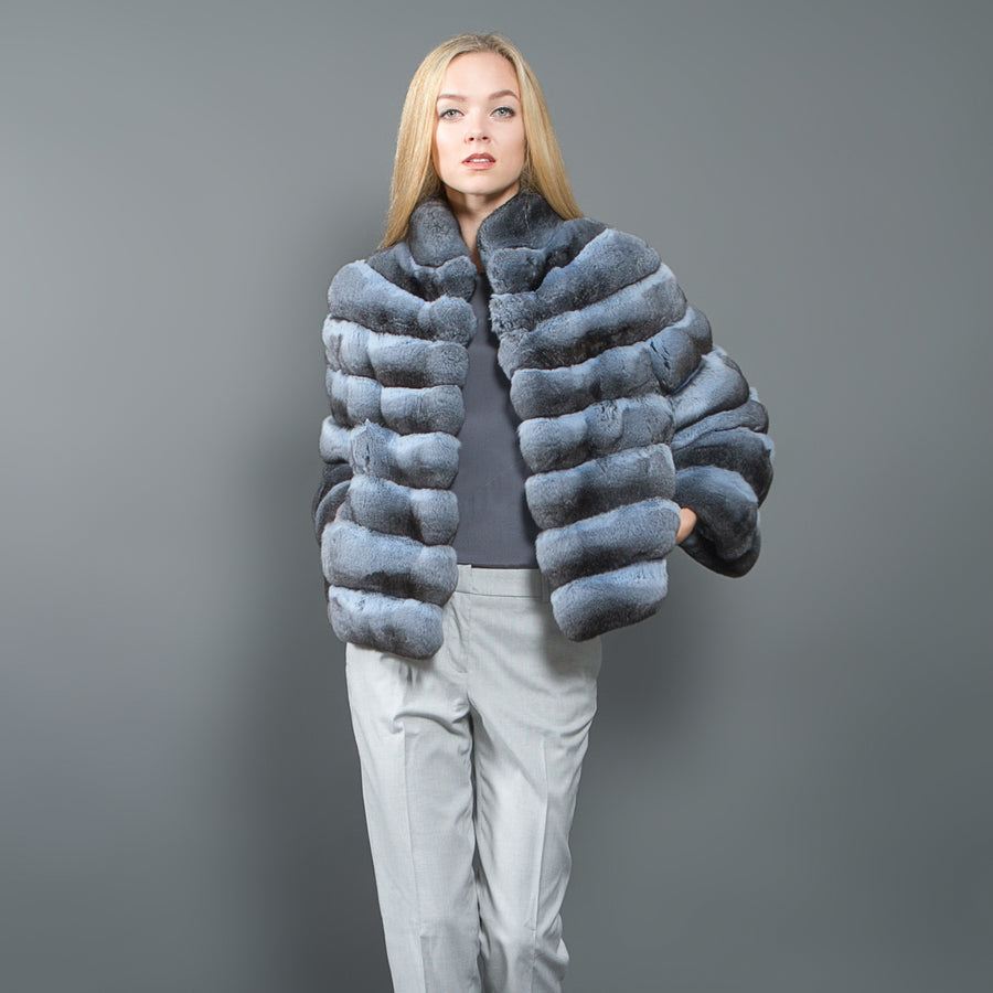 Luxury Women Real Fur Jacket, Real Fur Long Jacket Luxury