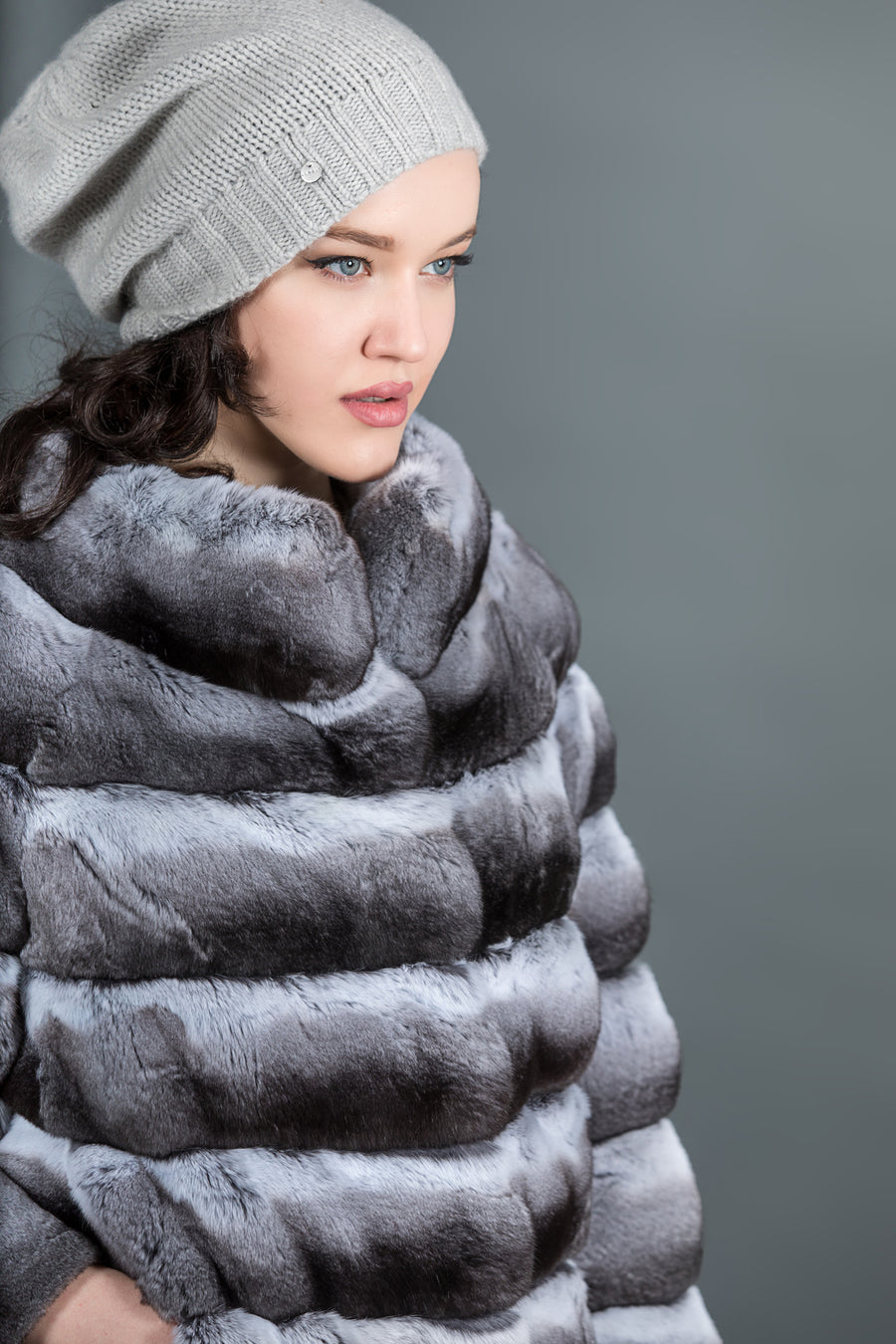 Natural Chinchilla Fur Jacket for women – Fur Caravan